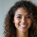 Diverse team member smiling