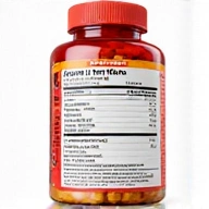 VitaMax Daily Multivitamin ingredients label